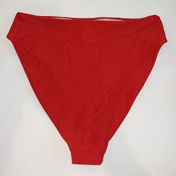 NWOT Chelsea28 Easy Retro High Waist Swim Bottom Medium - Picture 4 of 9